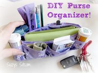 Suzys Artsy Craftsy Sitcom Purse Organizer